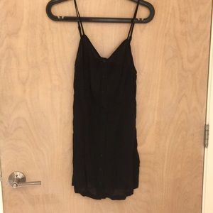 Urban Outfitters black slip dress